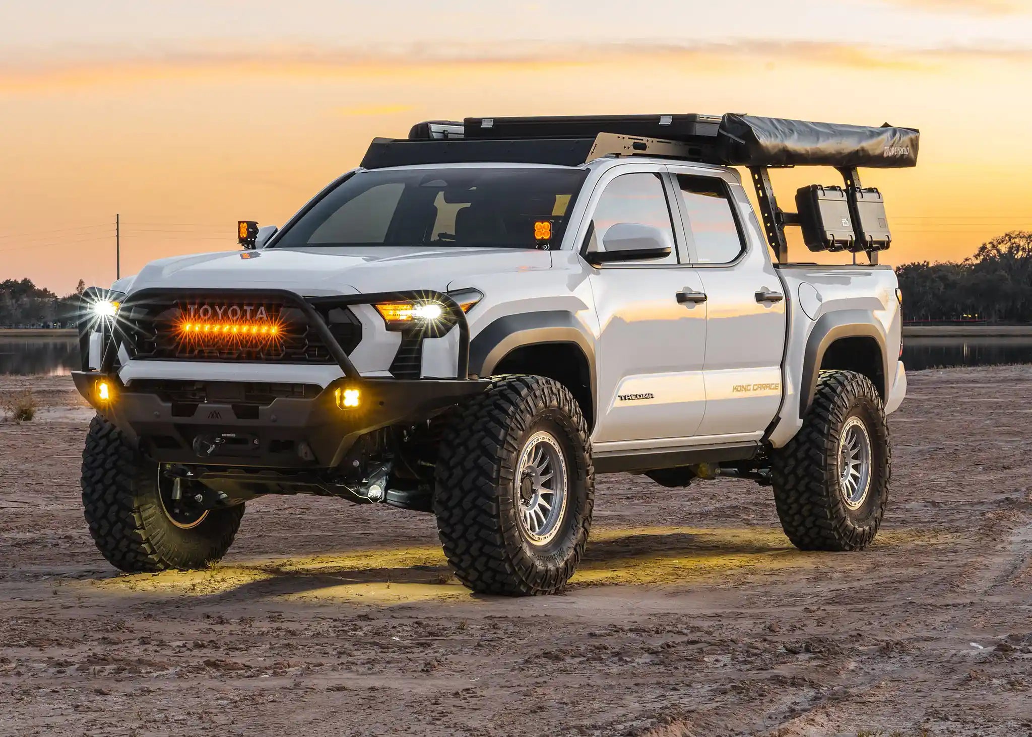 Hi-Lite Overland Front Bumper For Toyota Tacoma 4th Gen (2024-2025) [Bull Bar]
