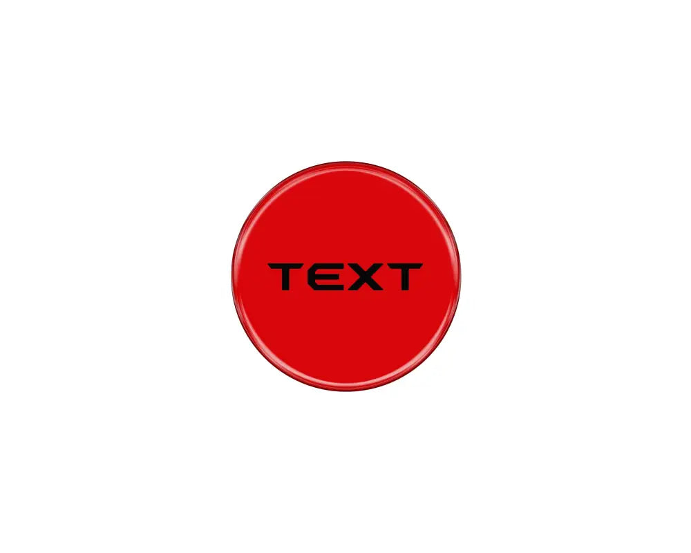 Badge for Drive Mode Selector Dial Fits 2022-2026 Toyota Tundra & 2023-2026 Toyota Sequoia