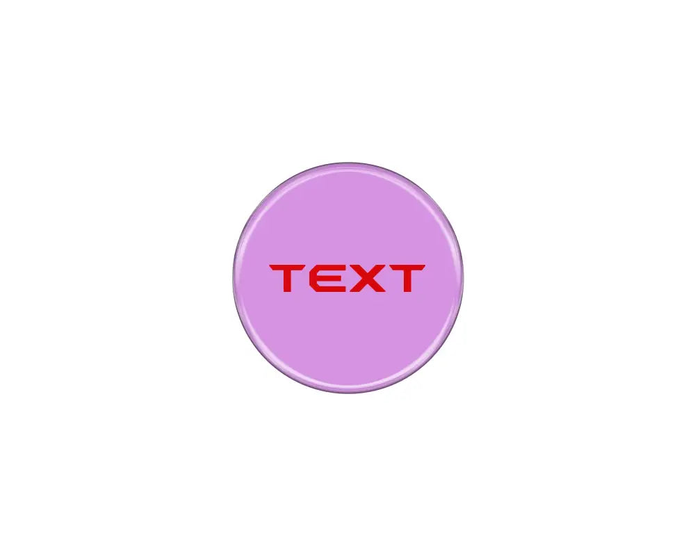 Badge for Drive Mode Selector Dial Fits 2022-2026 Toyota Tundra & 2023-2026 Toyota Sequoia