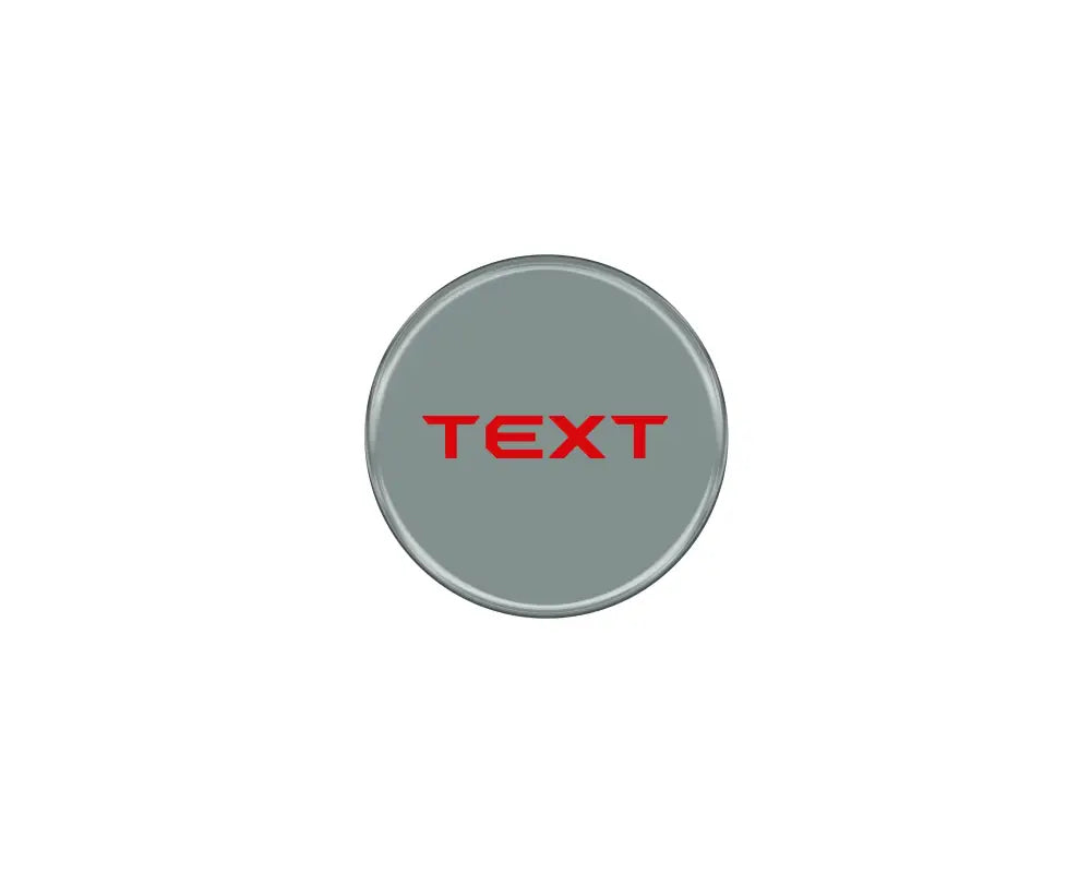 Badge for Drive Mode Selector Dial Fits 2022-2026 Toyota Tundra & 2023-2026 Toyota Sequoia