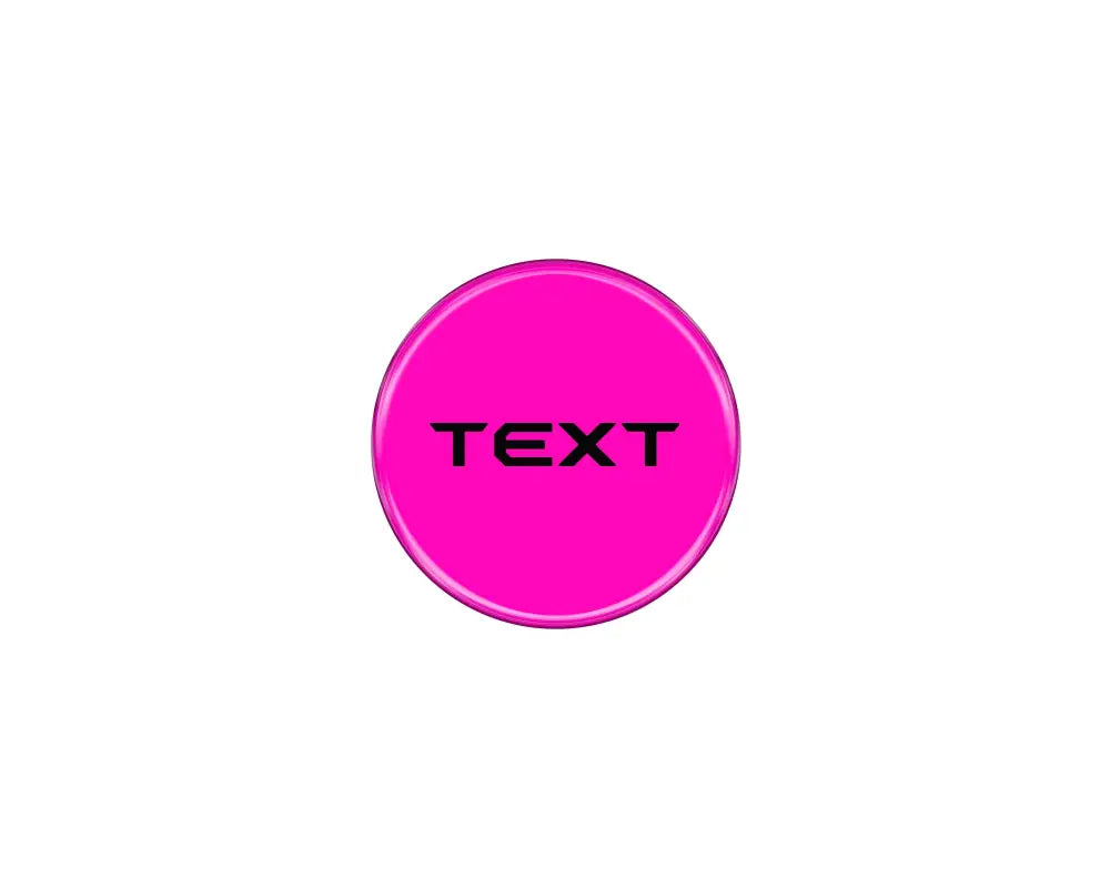 Badge for Drive Mode Selector Dial Fits 2022-2026 Toyota Tundra & 2023-2026 Toyota Sequoia