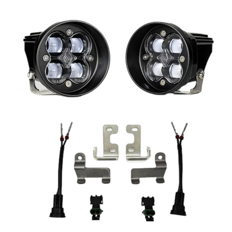 Baja Designs - Squadron-R SAE Fog Pocket Light Kit - Toyota Tacoma (2010-2022), 4Runner (2012-2022), Tundra (2014-2021) - Sibi Built