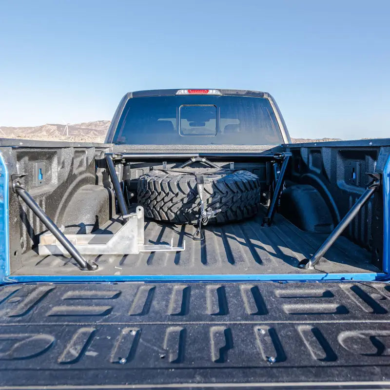 Bed Supports with Whip Mounts For 15-20 Ford F150