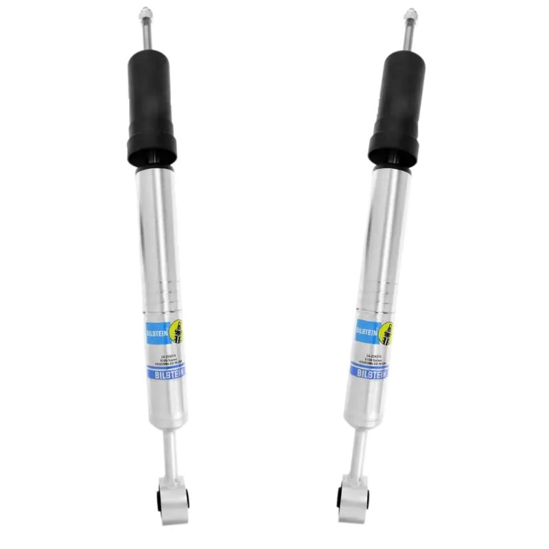 Bilstein 5100 Front Adjustable Shocks for 2005-2015 Toyota Tacoma, offering 0-2.5 inch lift and improved suspension performance.