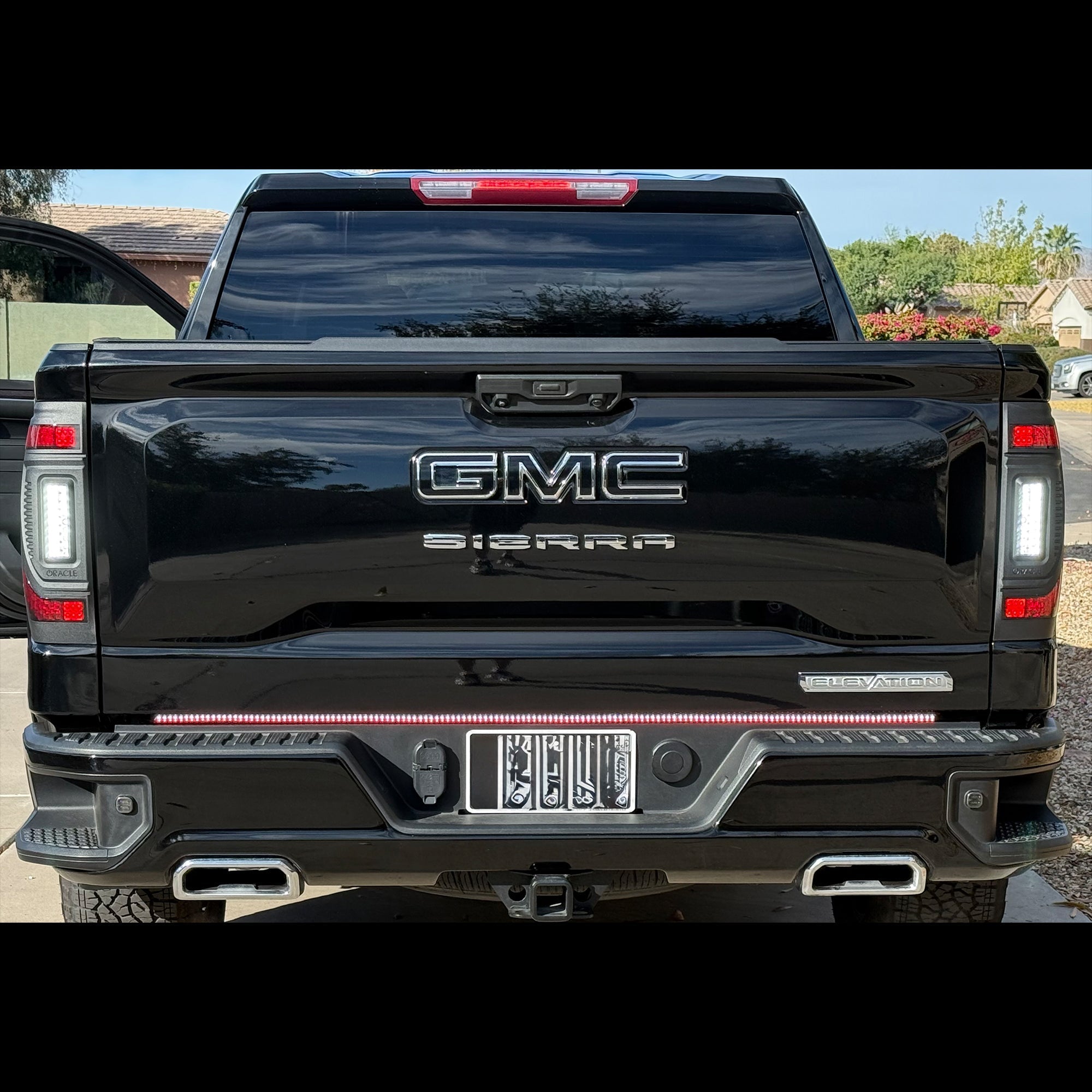 Flush Mount LED Tail Lights For 2019-2026 GMC Sierra Sequential Turn Signals Halogen
