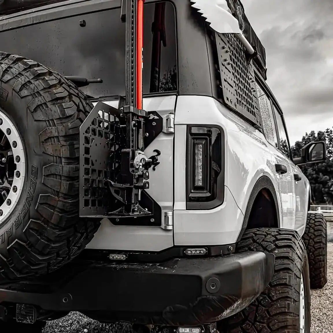 V2 | Flush Mount LED Tail Lights For 2021-2025 Ford Bronco - Low Profile | 1,400 Lumens