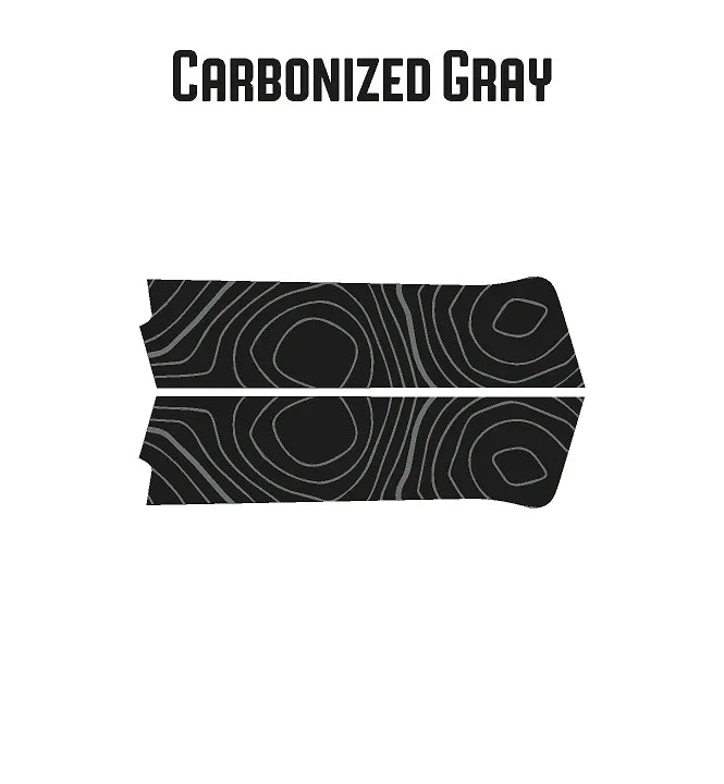 Topographic Outer Hood Trim Overlay (Top) For 2024+ Land Cruiser