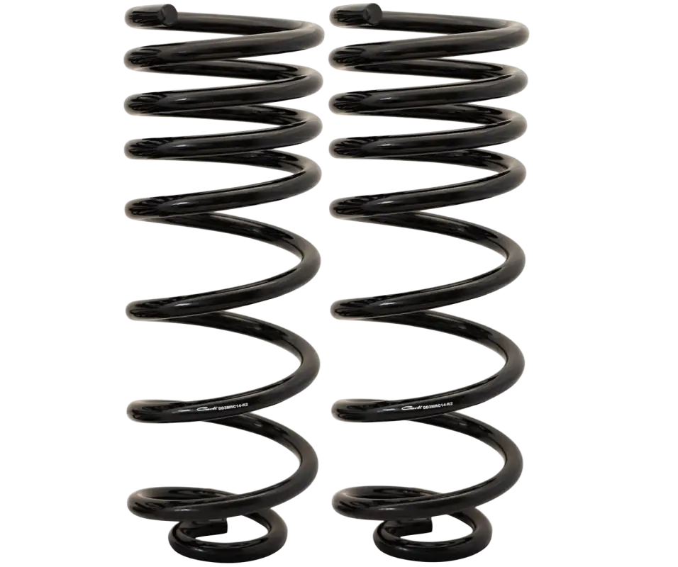 Carli Suspension front coil springs for 2014+ Dodge Ram 2500 Diesel, offering a 3.25-inch lift and enhanced ride performance.
