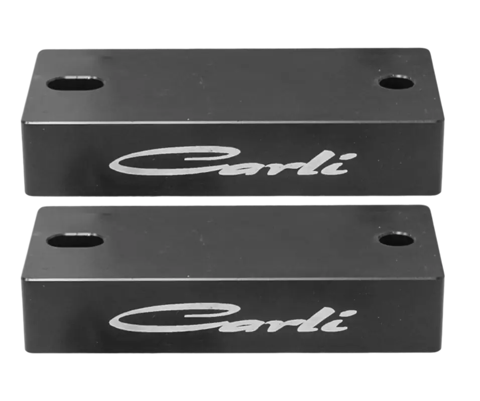 Carli Suspension front coil spring spacers for 2014+ Dodge Ram 2500 Diesel, designed to fine-tune ride height and leveling.