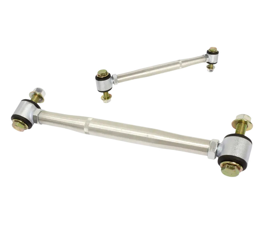 Carli Suspension extended sway bar end links for 2014+ Dodge Ram 2500 Diesel, providing improved suspension articulation.