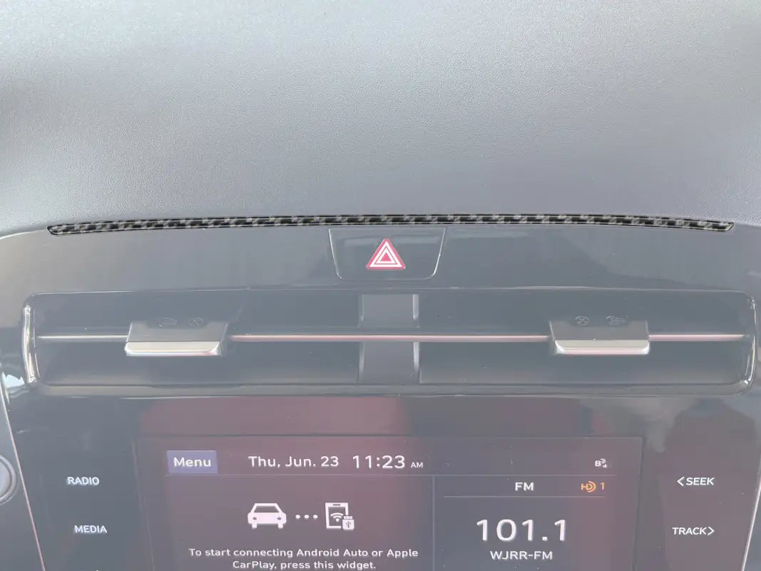 Center Dash Line Accent Trim Fits 2022-2026 Hyundai Santa Cruz