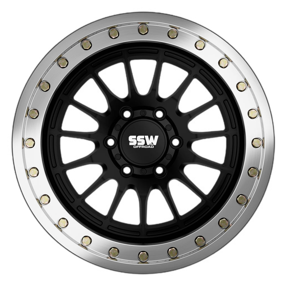 BEADLOCK DAKAR / MATTE BLACK / 17X9.0 -25