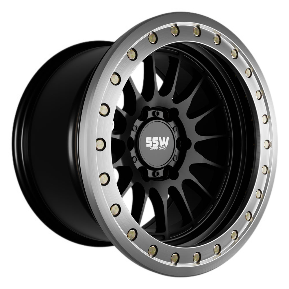 BEADLOCK DAKAR / MATTE BLACK / 17X9.0 -25