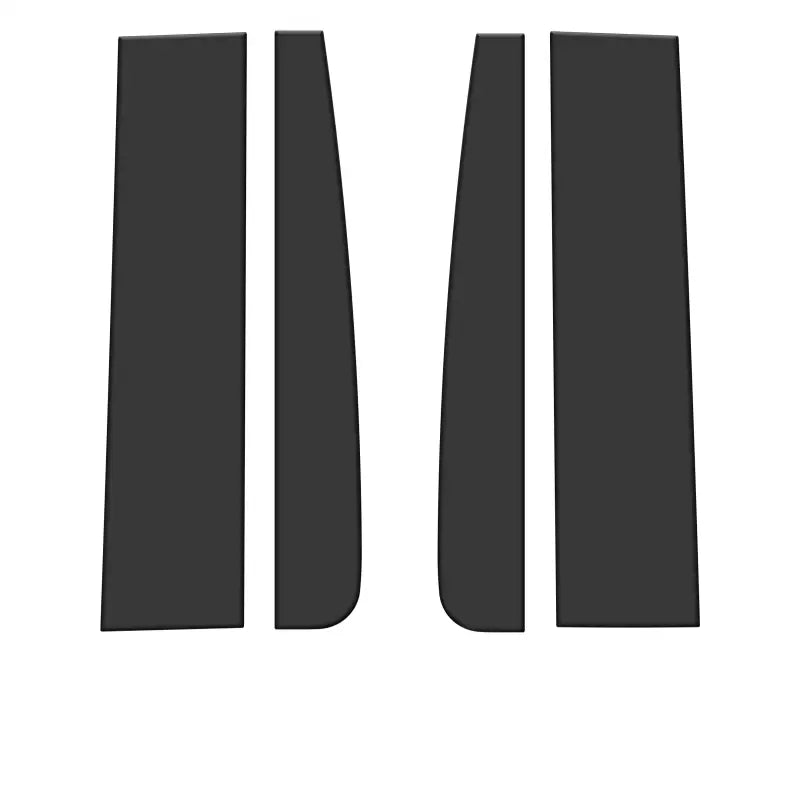 Dark gray ford super duty door pillars accent trim panels for 2017-2022 models