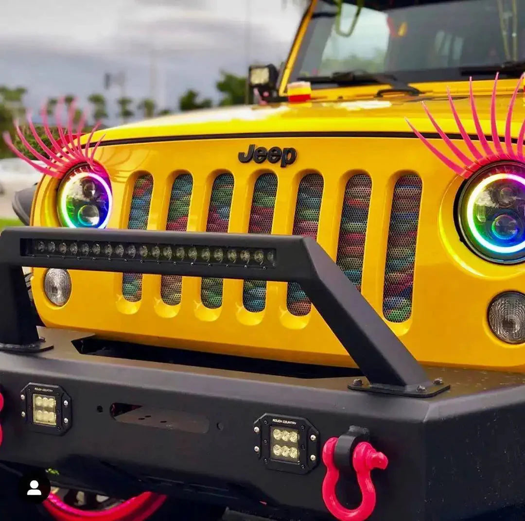 ORACLE Lighting For Jeep Wrangler JL/Gladiator JT Dynamic ColorSHIFT® 7" High Powered LED Headlights (Pair)
