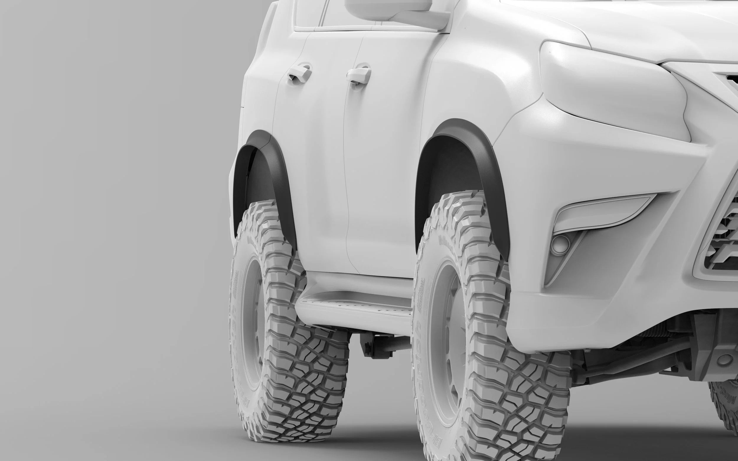NYTOP Fender Flare Kit For 2010-2023 Lexus GX460/Toyota Prado