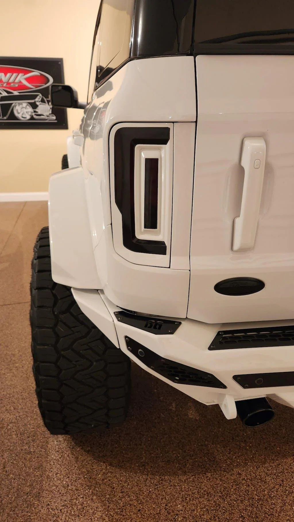 Flush Mount Tail Light Overlays For 2021+ Bronco (w/ Oracle Tails)
