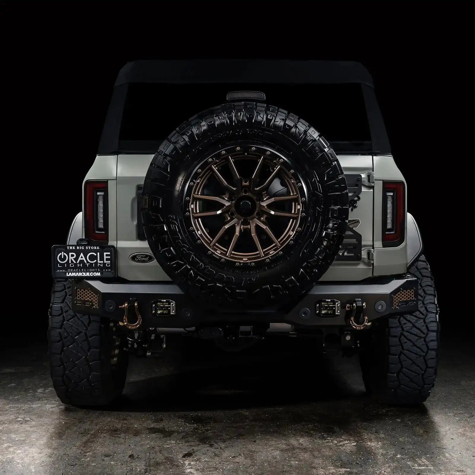 V2 | Flush Mount LED Tail Lights For 2021-2025 Ford Bronco - Low Profile | 1,400 Lumens