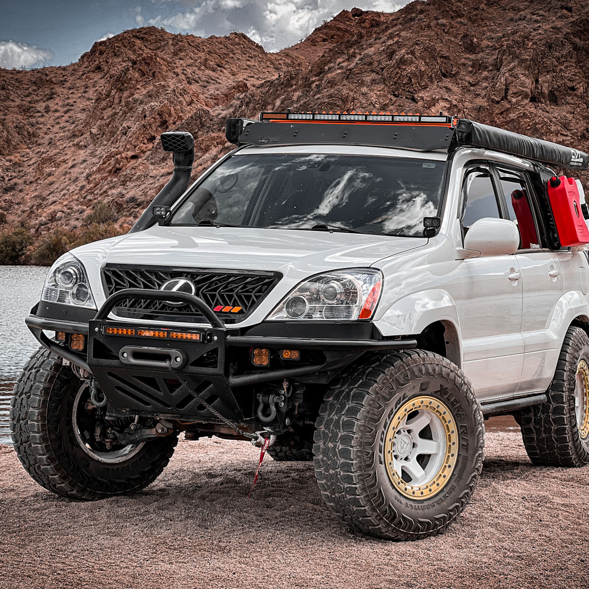 Lil B's Front Bumper For Lexus GX470 Hybrid