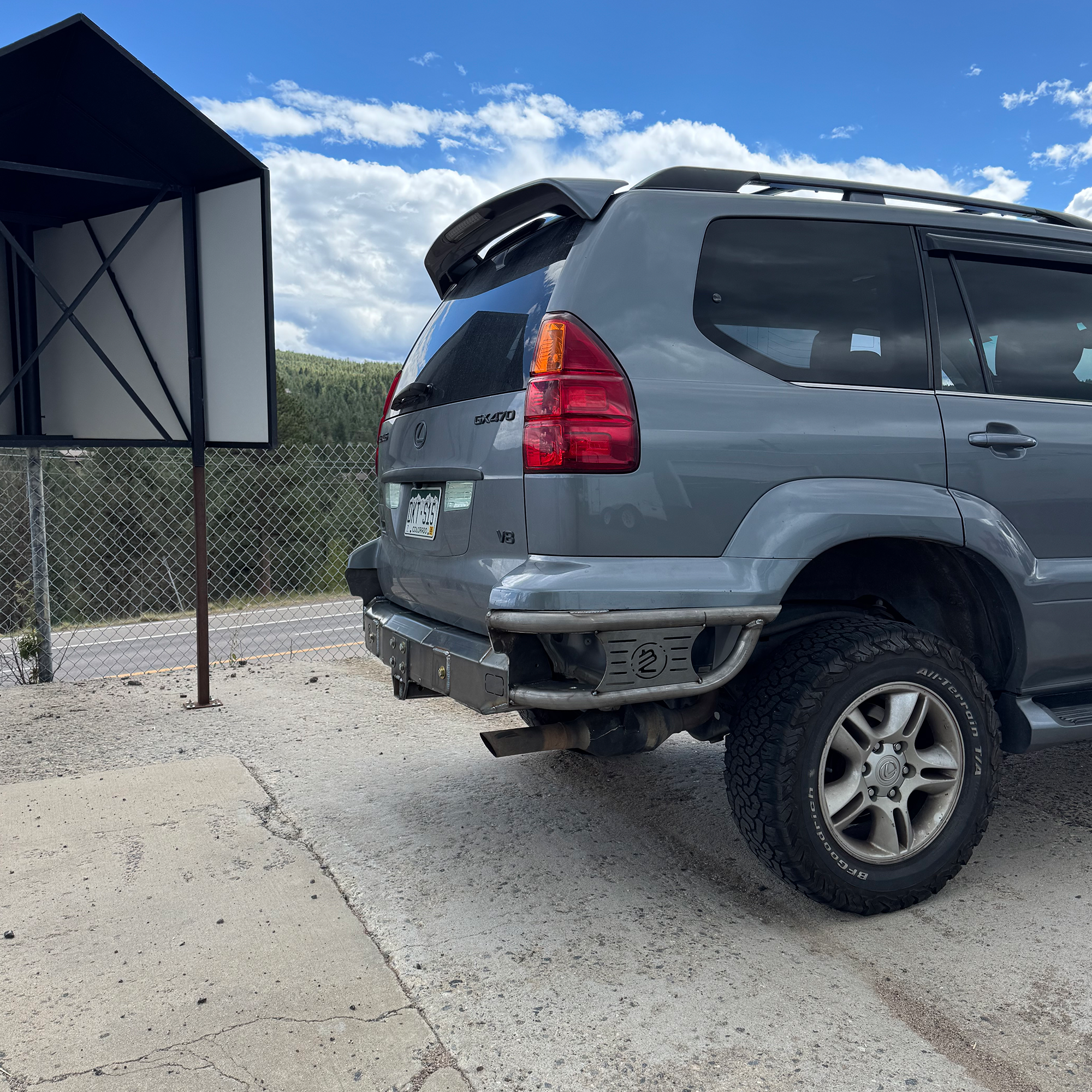 Lil B's Rear Bumper For 2003-2009 Lexus GX470