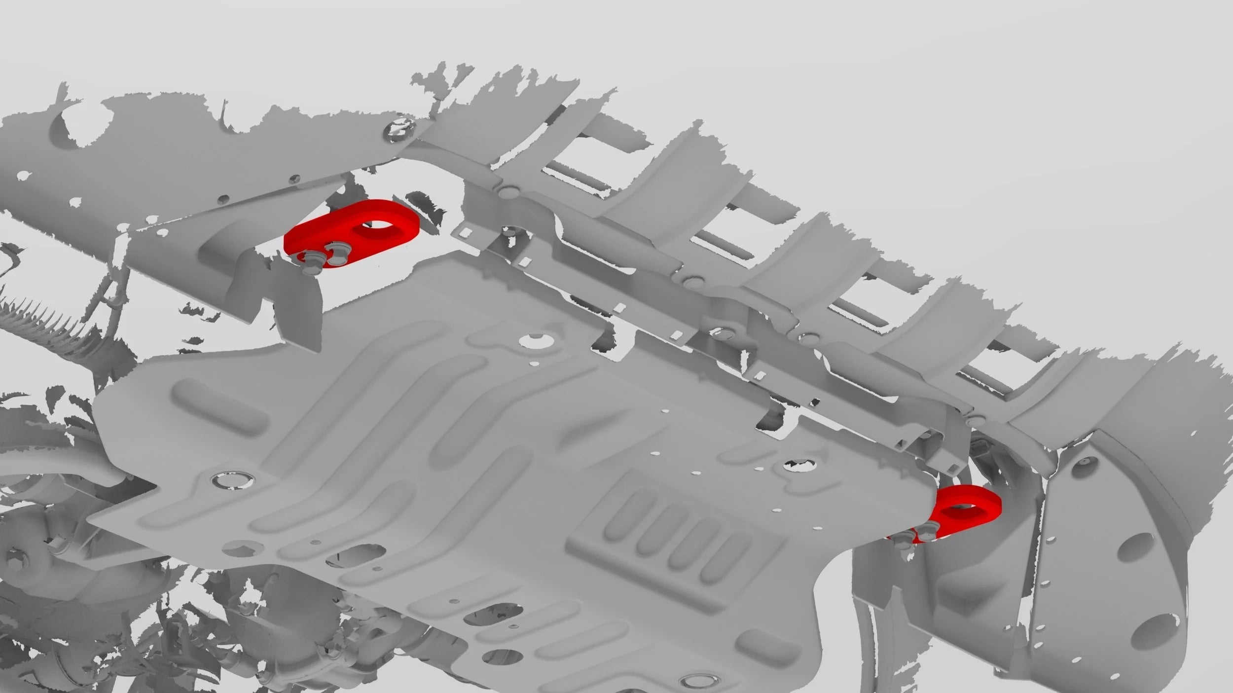 NYTOP Lower Front Recovery Points For 2024-Current Lexus GX550/Toyota Land Cruiser