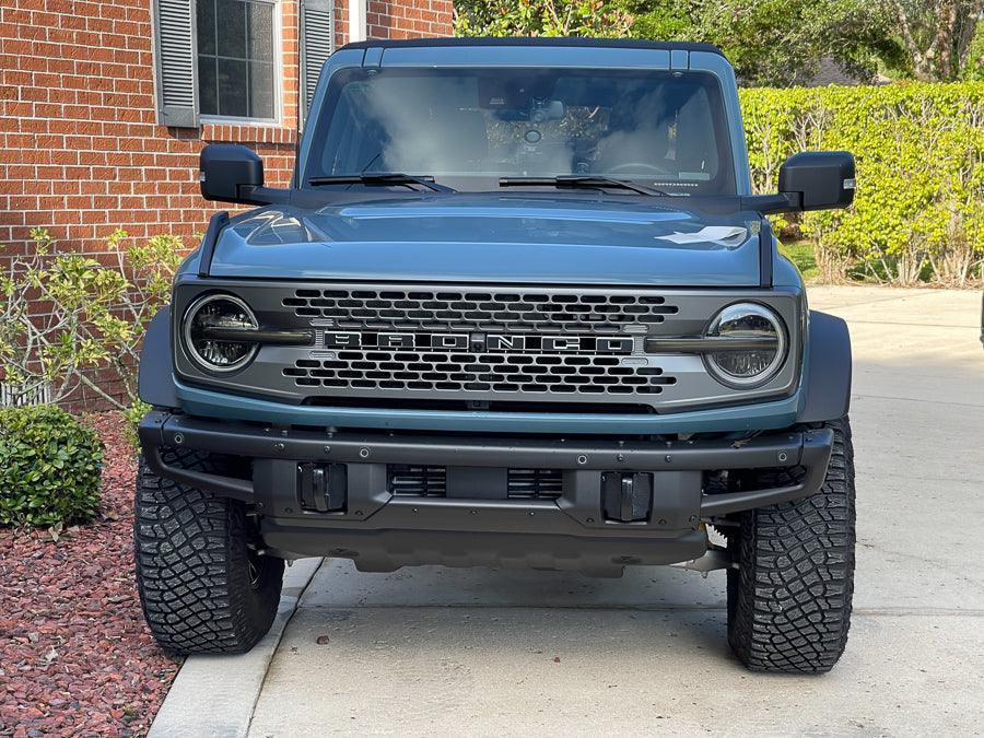 Headlight Bucket Inlays For 2021+ Bronco Badlands / WildTrak / First Edition