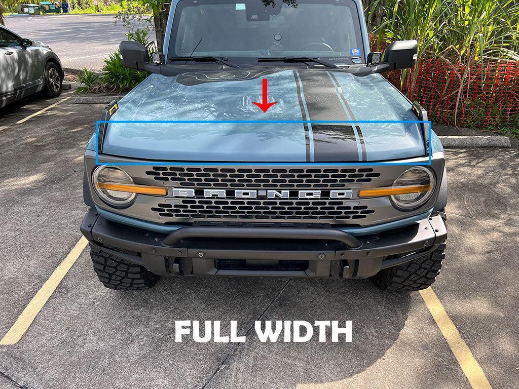 Hood Paint Protection Film (PPF) For 2021+ Bronco