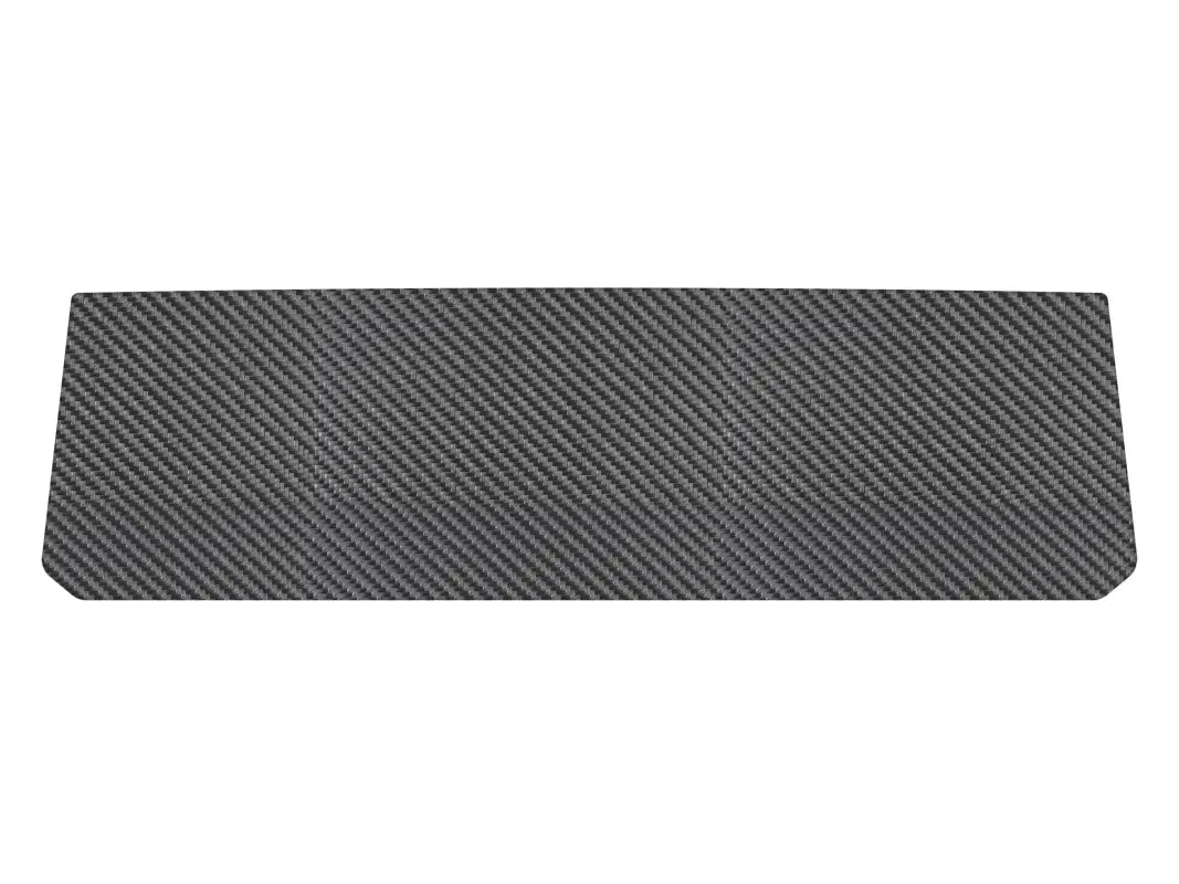 Carbon fiber textured hood scoop accent overlay designed for 2016-2023 Toyota Tacoma, ideal for exterior customization.