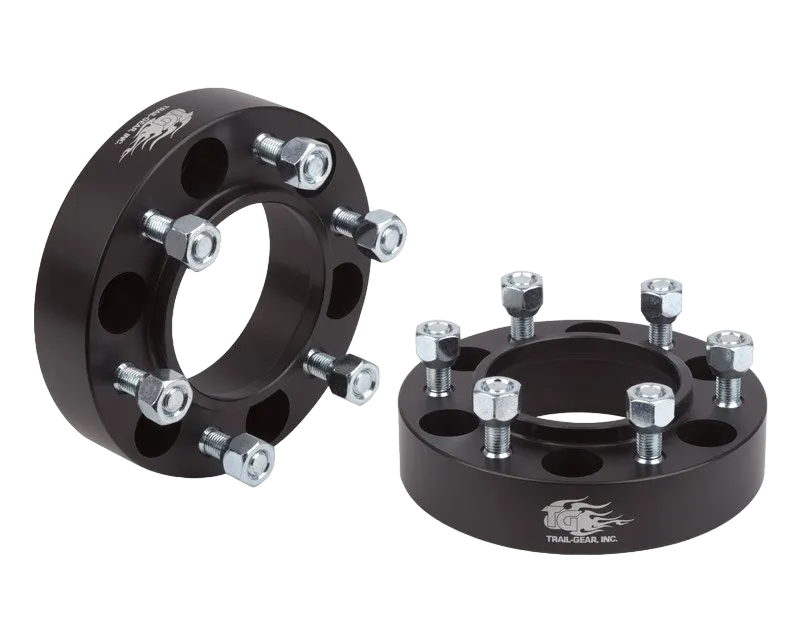 Toyota Wheel Spacers (Pair)(6x5.5) M12-1.5, Hub-Centric - Trail-Gear