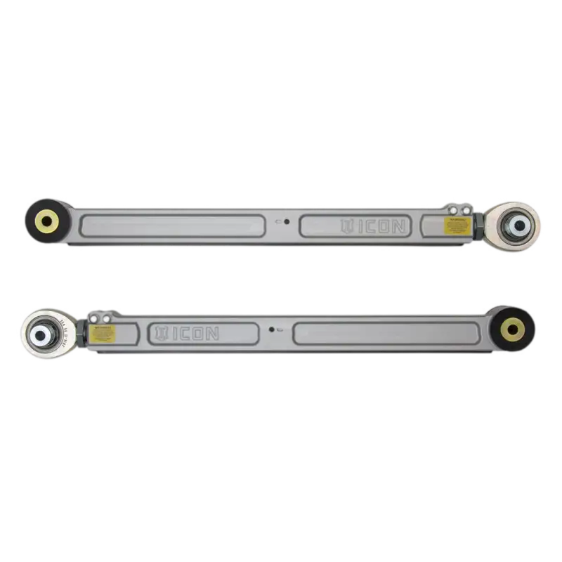 Billet lower trailing arm kit for 07-UP FJ, 03-UP 4Runner, 08-21 Land Cruiser 200, and 03-23 GX models. Durable suspension upgrade for Toyota vehicles.