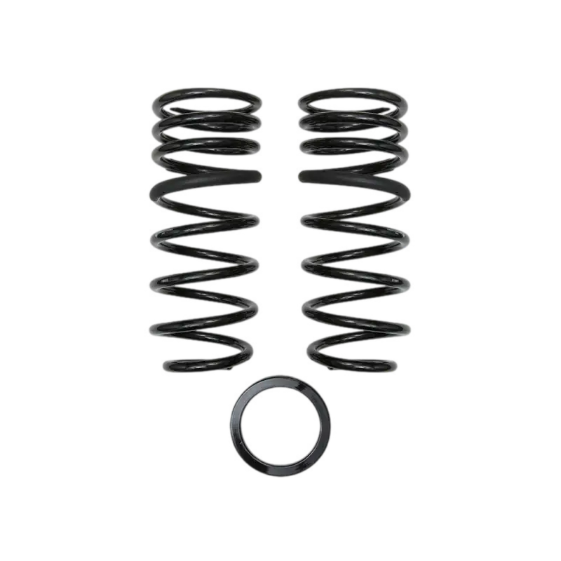 08-UP LC 200 1.75-inch dual rate rear spring kit featuring durable black coil springs and components for Toyota Land Cruiser suspension upgrades.