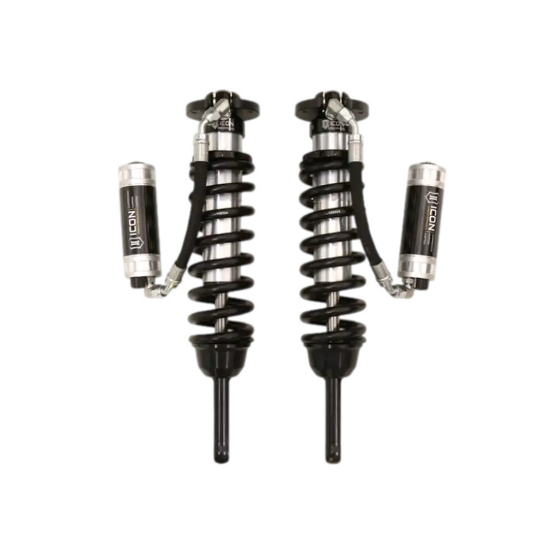 07-09 FJ/03-09 4RNR/03-09 GX EXT TRAVEL CDCV COILOVER KIT 700LB with durable black and silver design, ideal for Toyota suspension upgrades.