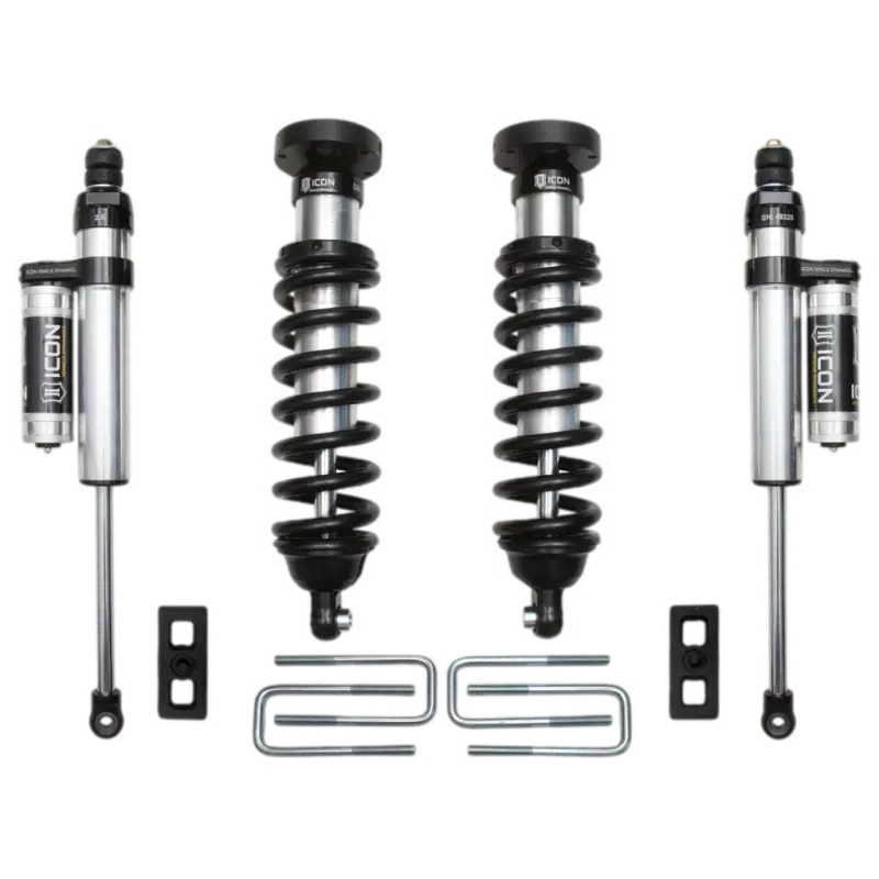 00-06 TUNDRA 0-2.5" Stage 3 Suspension System featuring high-performance shocks, coilovers, and hardware for Toyota Tundra models 2000-2006.