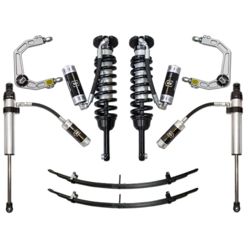 Truck suspension kit with delta joint control arms and ball joint for Tacoma models