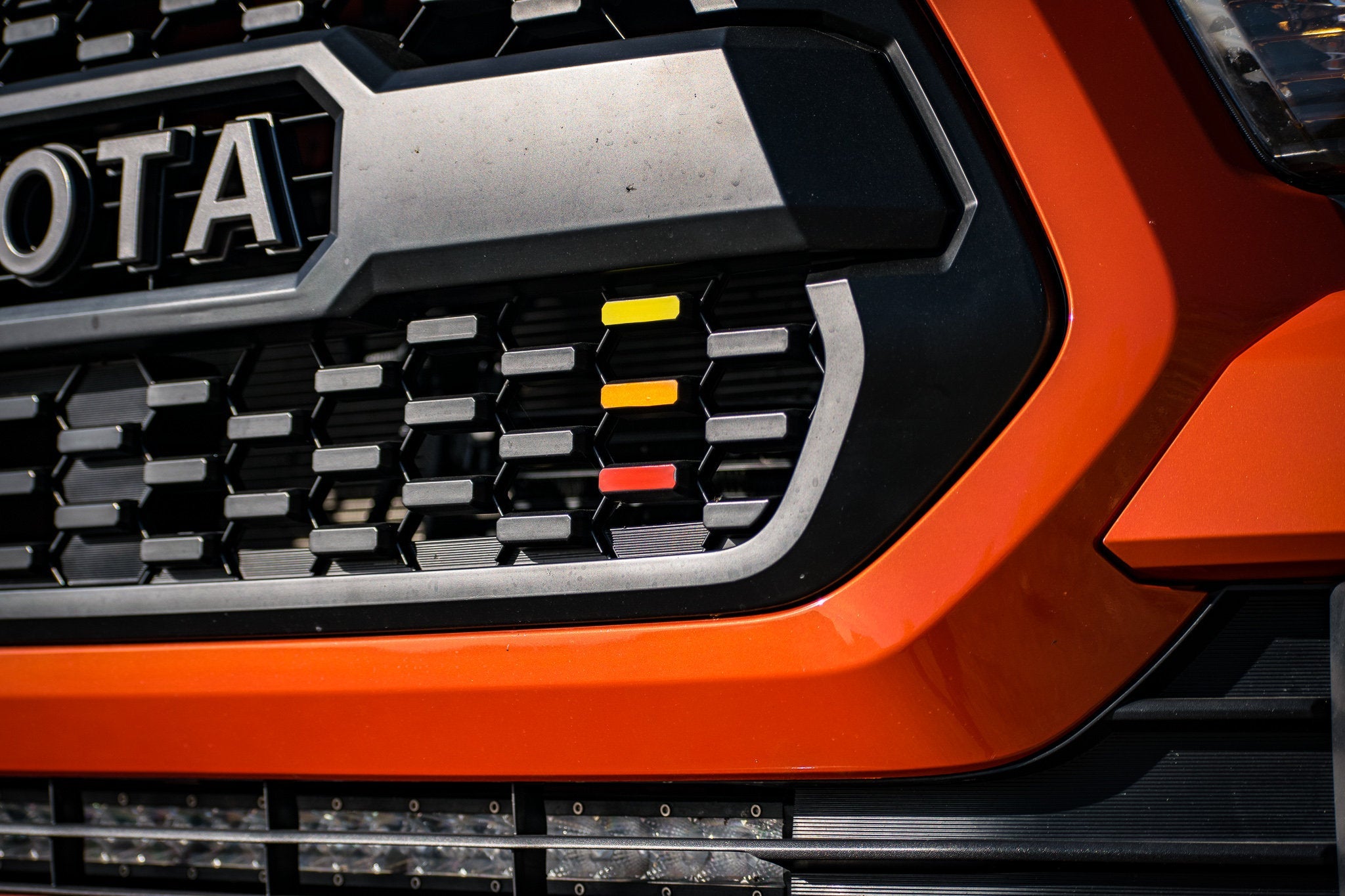 Pro Grille Decals For Tacoma