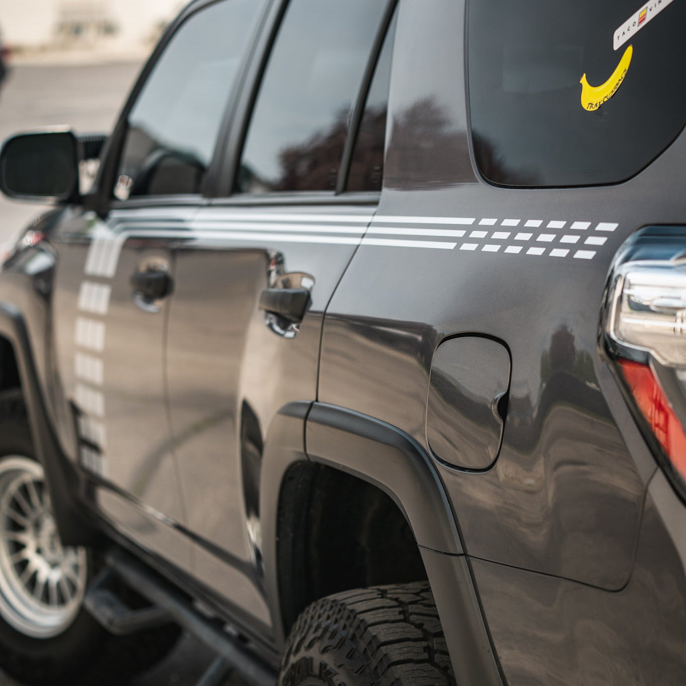2010+  Checkered Stripe Kit For 4Runner