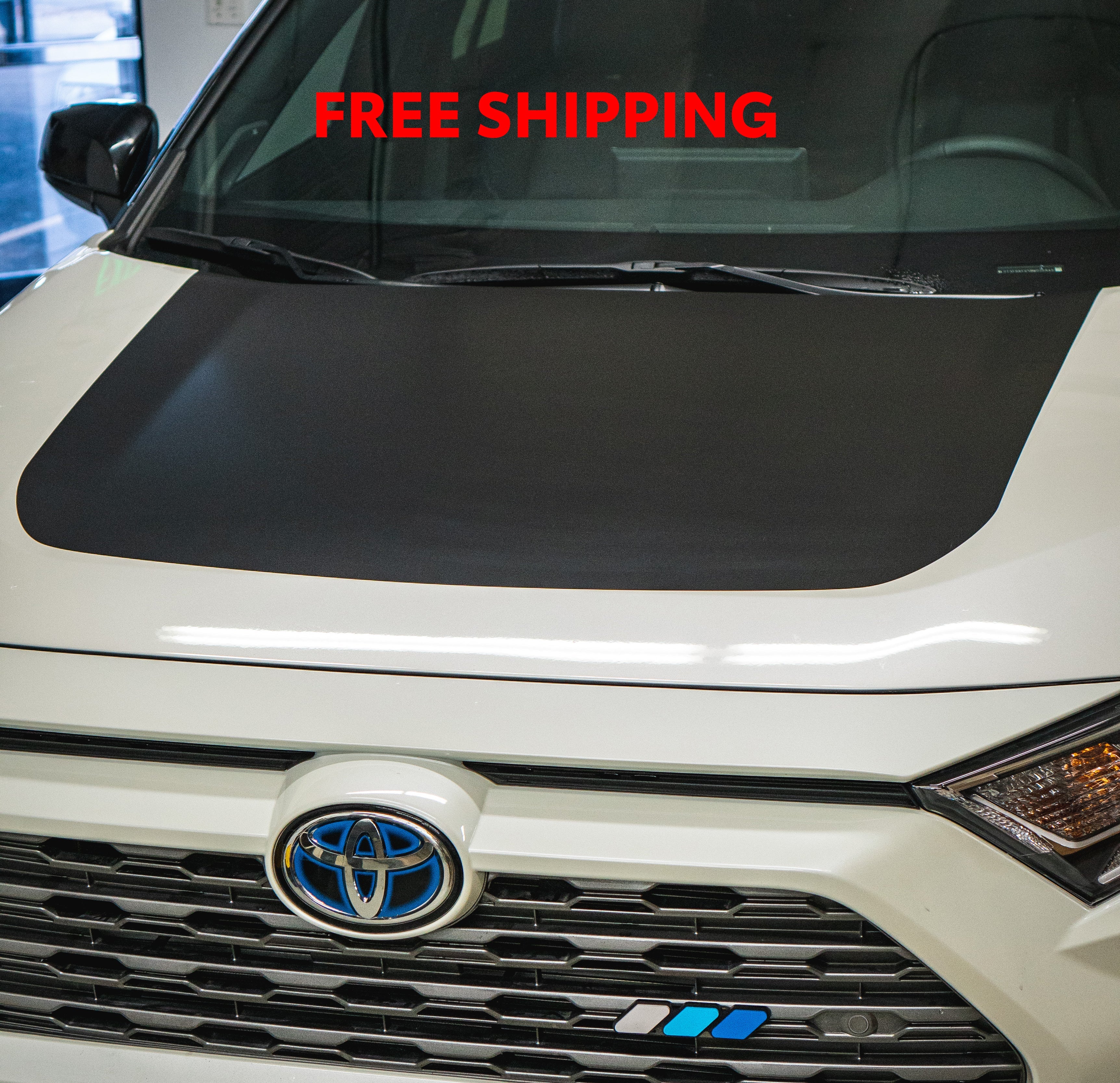 Hood Stamp Decal For Rav4