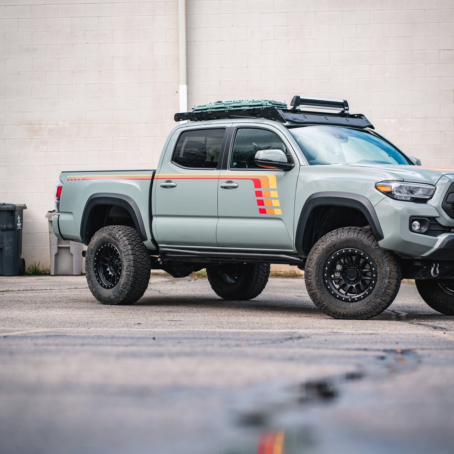 2016-23  Checkered Stripe Kit For Tacoma