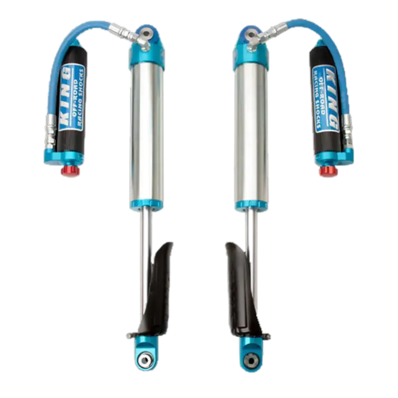 King OEM Performance 2.5 front shocks for 2020-2023 Jeep JT Gladiator. Durable, custom-tuned suspension upgrade for lifted or stock models.