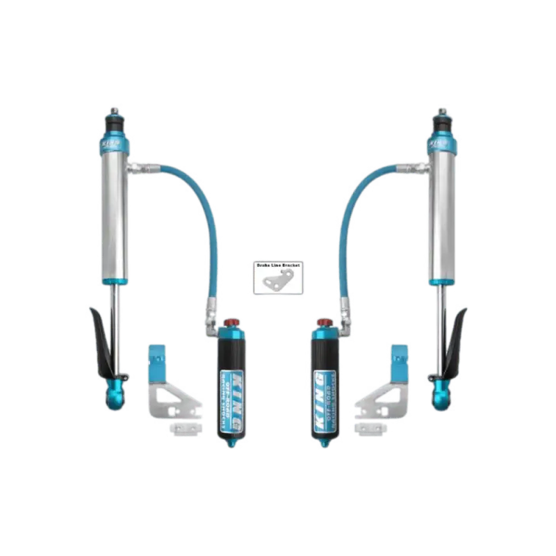Toyota Tundra 2022+ King Shocks 2.5 rear shocks with increased fluid capacity and wheel travel for superior ride quality and durability.
