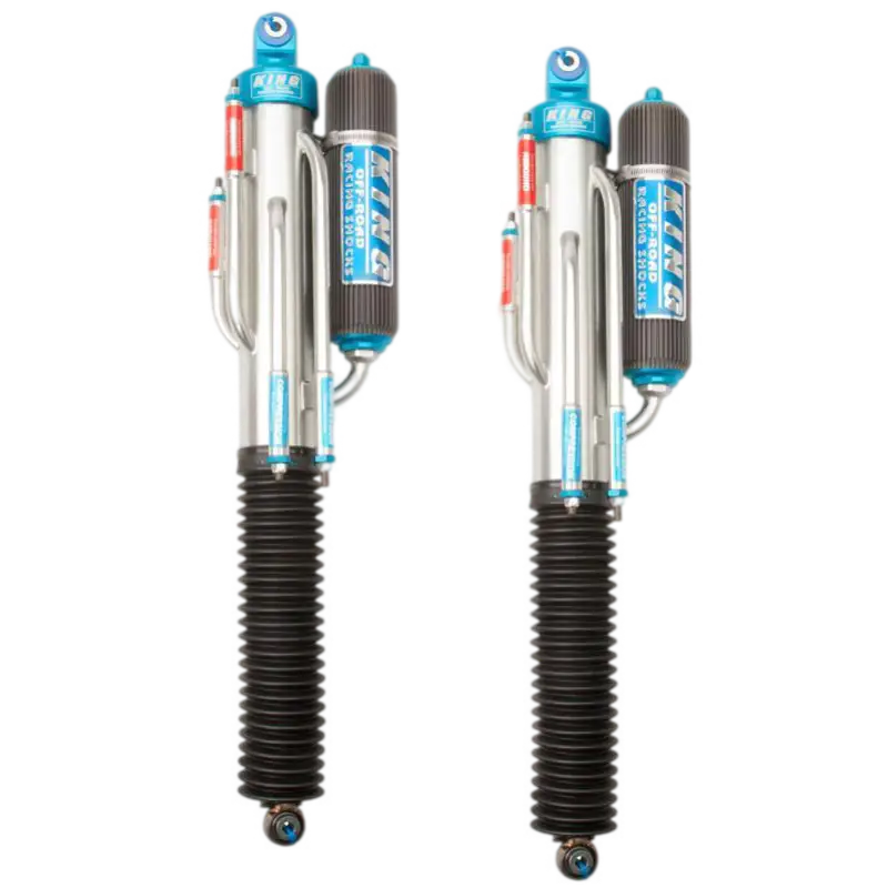 Pair of 17-23 Ford Raptor 3.0 4-tube rear bypass shocks with durable construction and advanced suspension enhancement features.