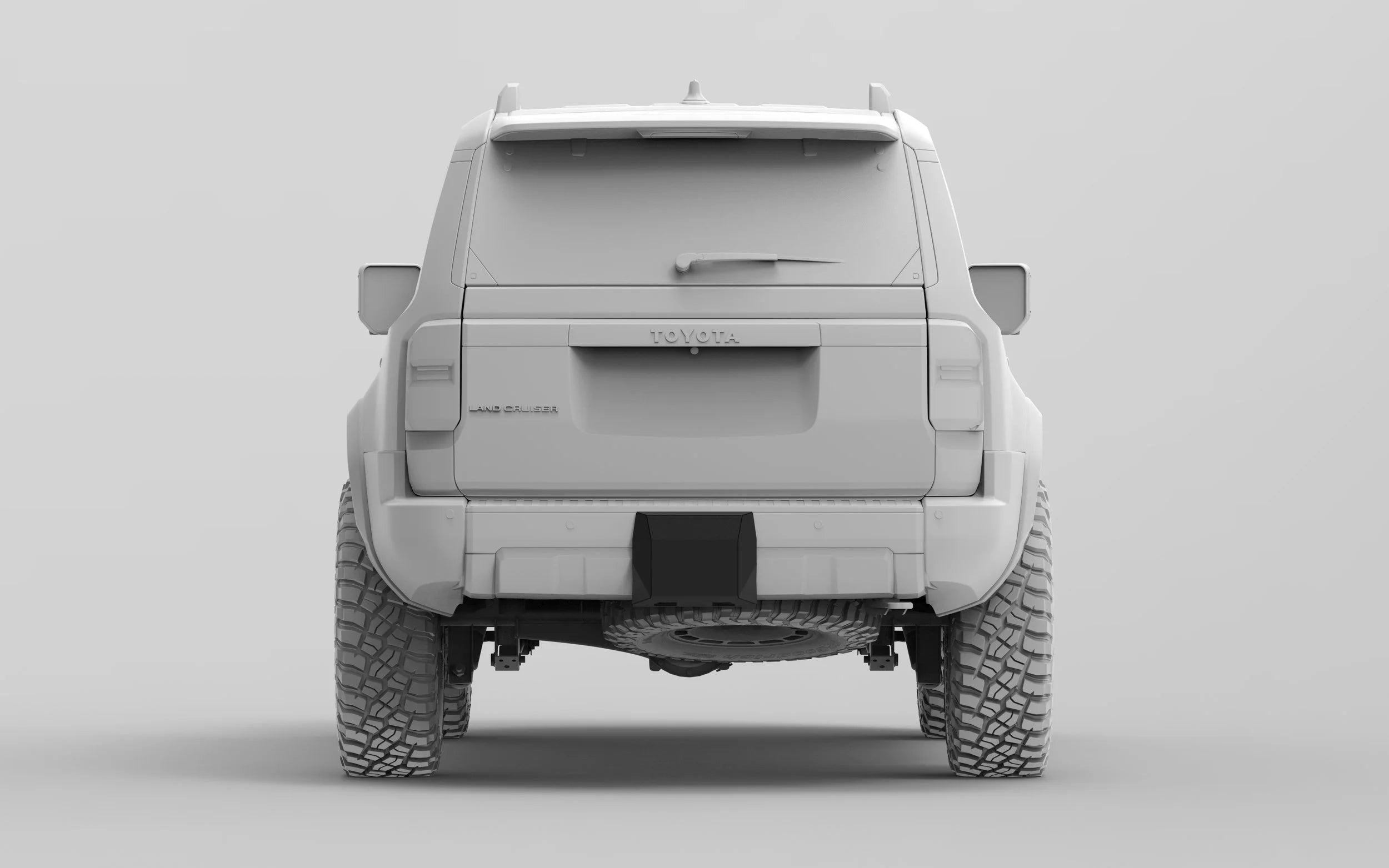 NYTOP Rear Hitch Skid Cover For 2024-Current Toyota Land Cruiser