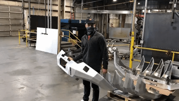 Hi-Lite Overland Front Bumper For Toyota Tacoma 3rd Gen (2016-2023) [Bull Bar]