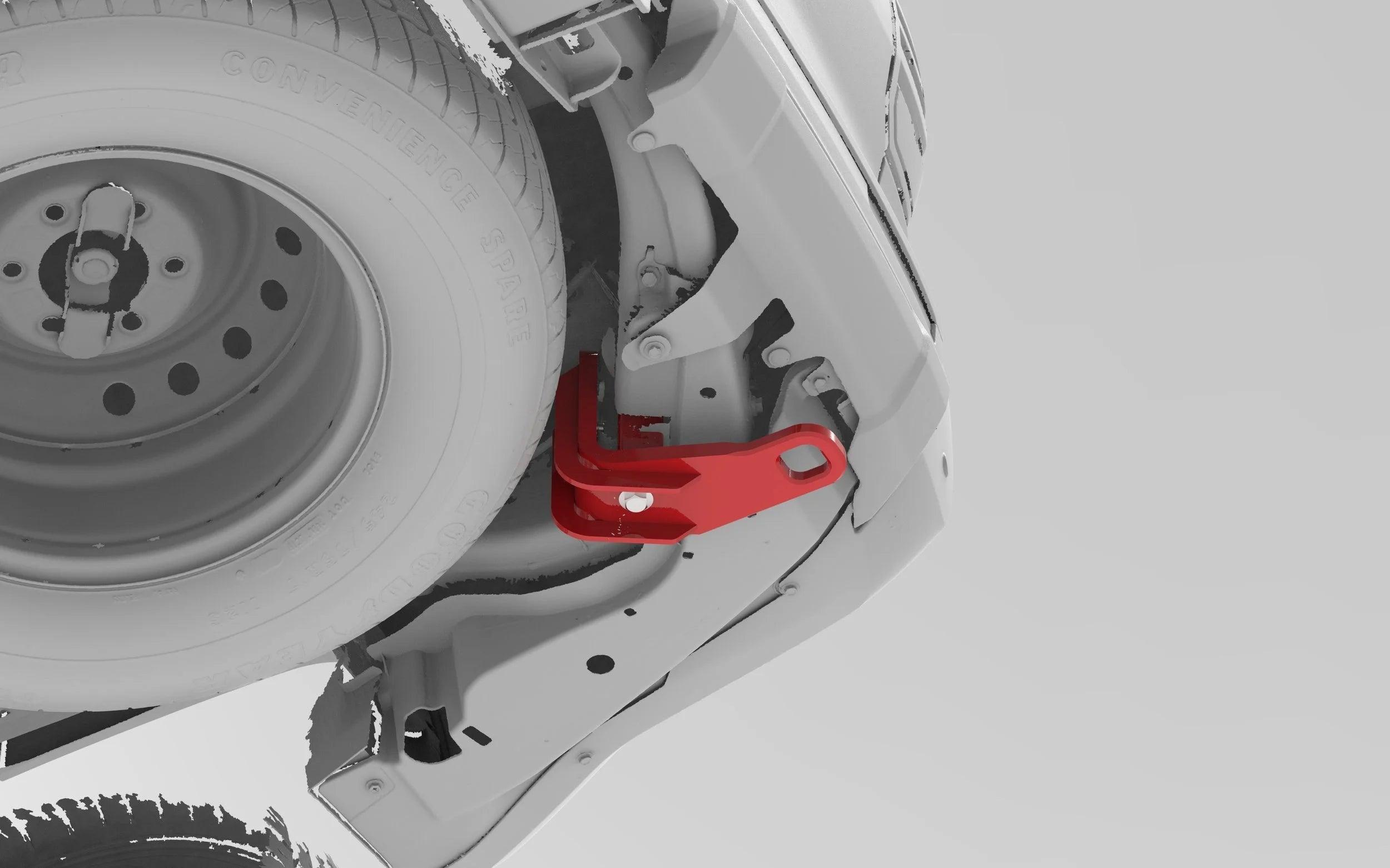 NYTOP Rear Recovery Point For 2025-Current Toyota 4Runner