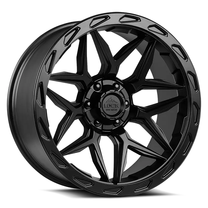 MATRIX-MATTE BLACK - Offroad Wheels | Lightweight, Durable