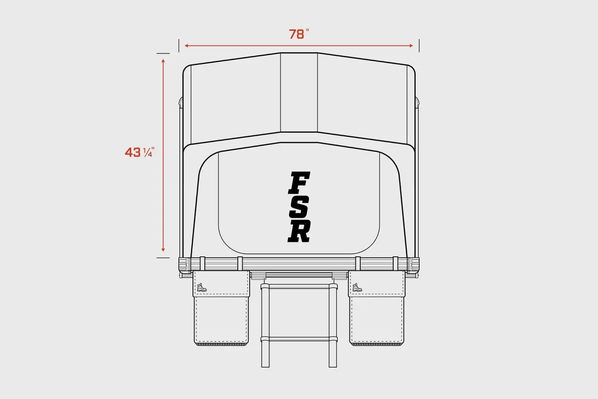 Nova King - Hybrid Foldout Rooftop Tent - Rooftop Tent