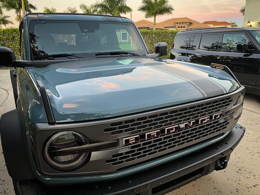 Offset Racing Hood Stripes V1 For 2021+ Bronco