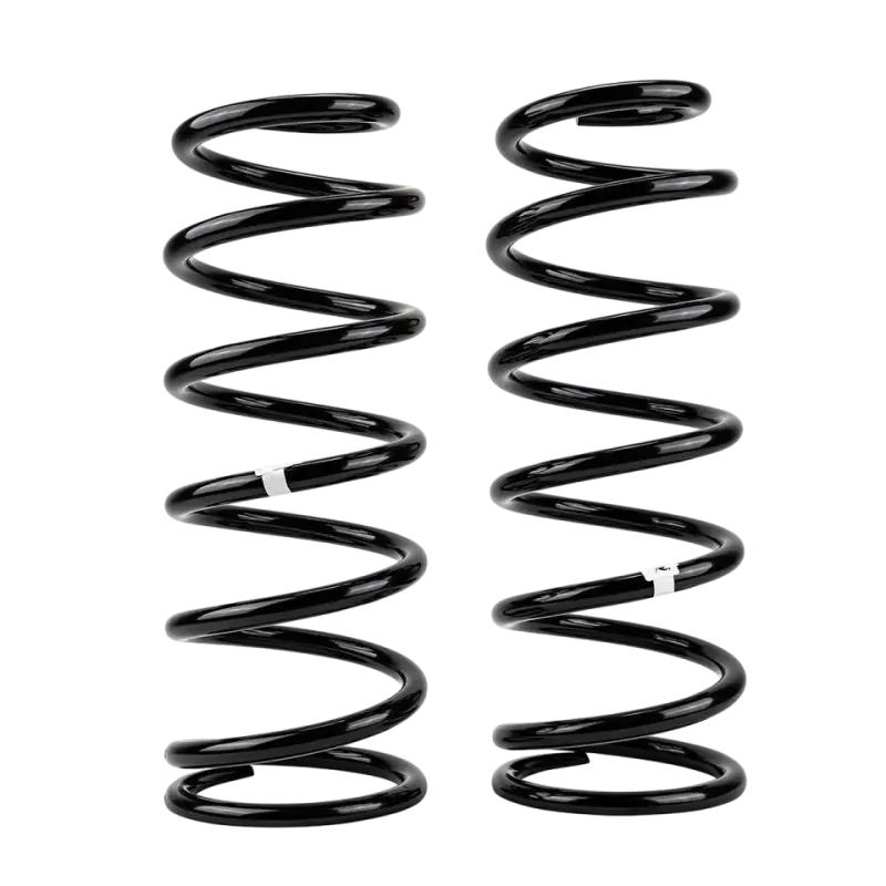 Pair of OME Rear Coil Springs designed for 4WD suspension upgrades, offering improved ride control and durability for off-road terrains.