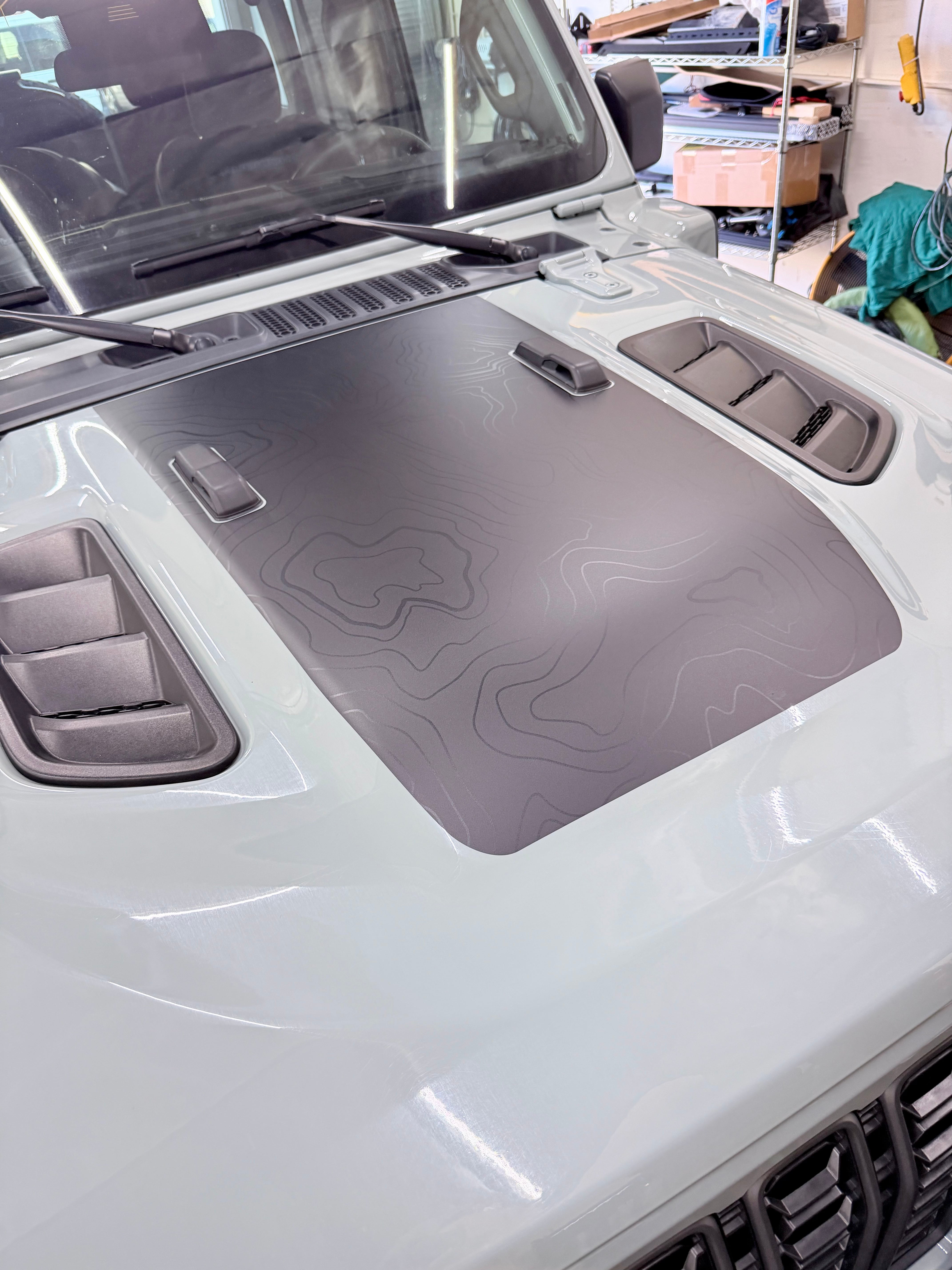 Hood Stamp For Jeep Wrangler Rubicon JL (2018-2026)