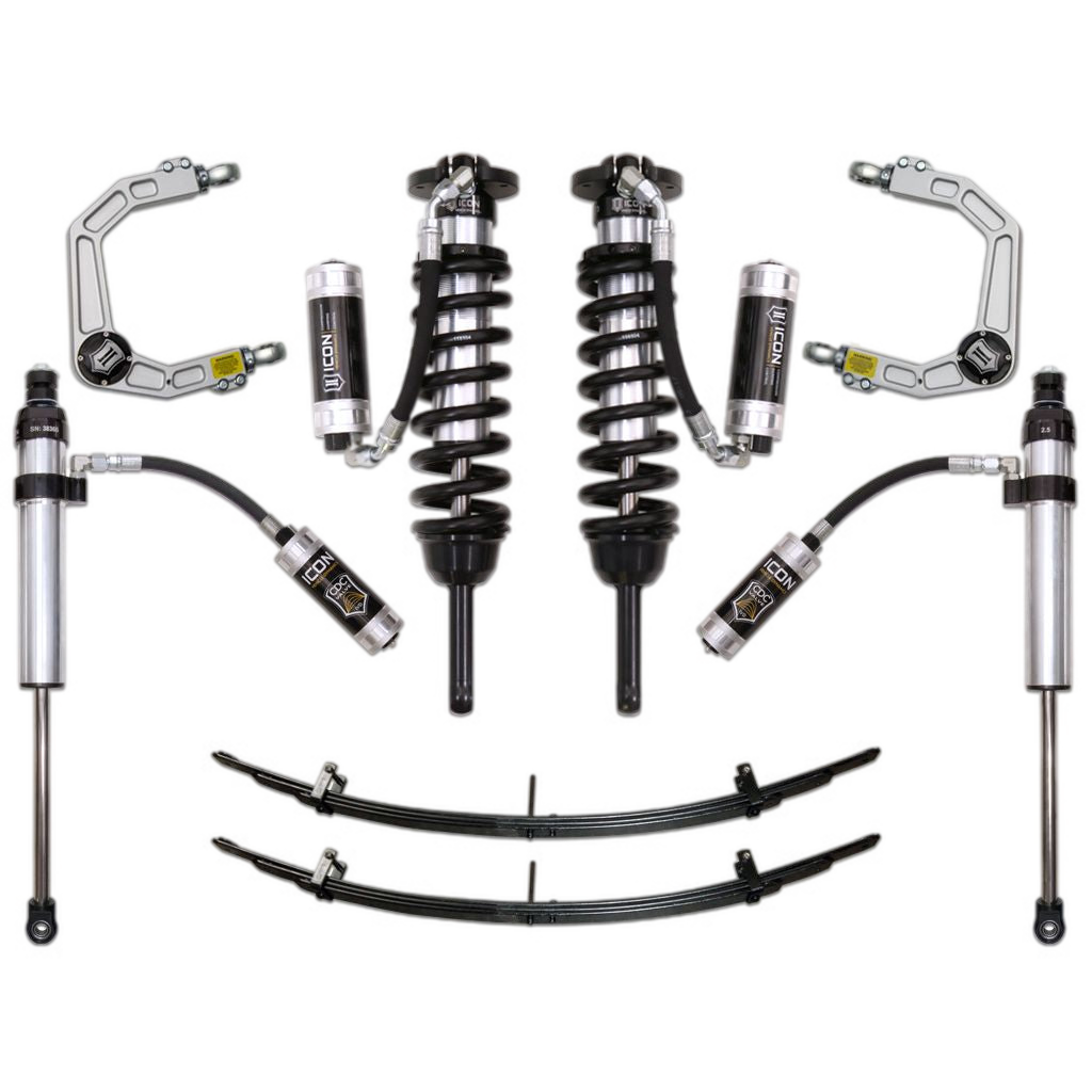 ICON STAGE 6 SUSPENSION SYSTEM W BILLET UCA - FOR 05-15 TACOMA 0-3.5"/ 16-UP 0-2.75"